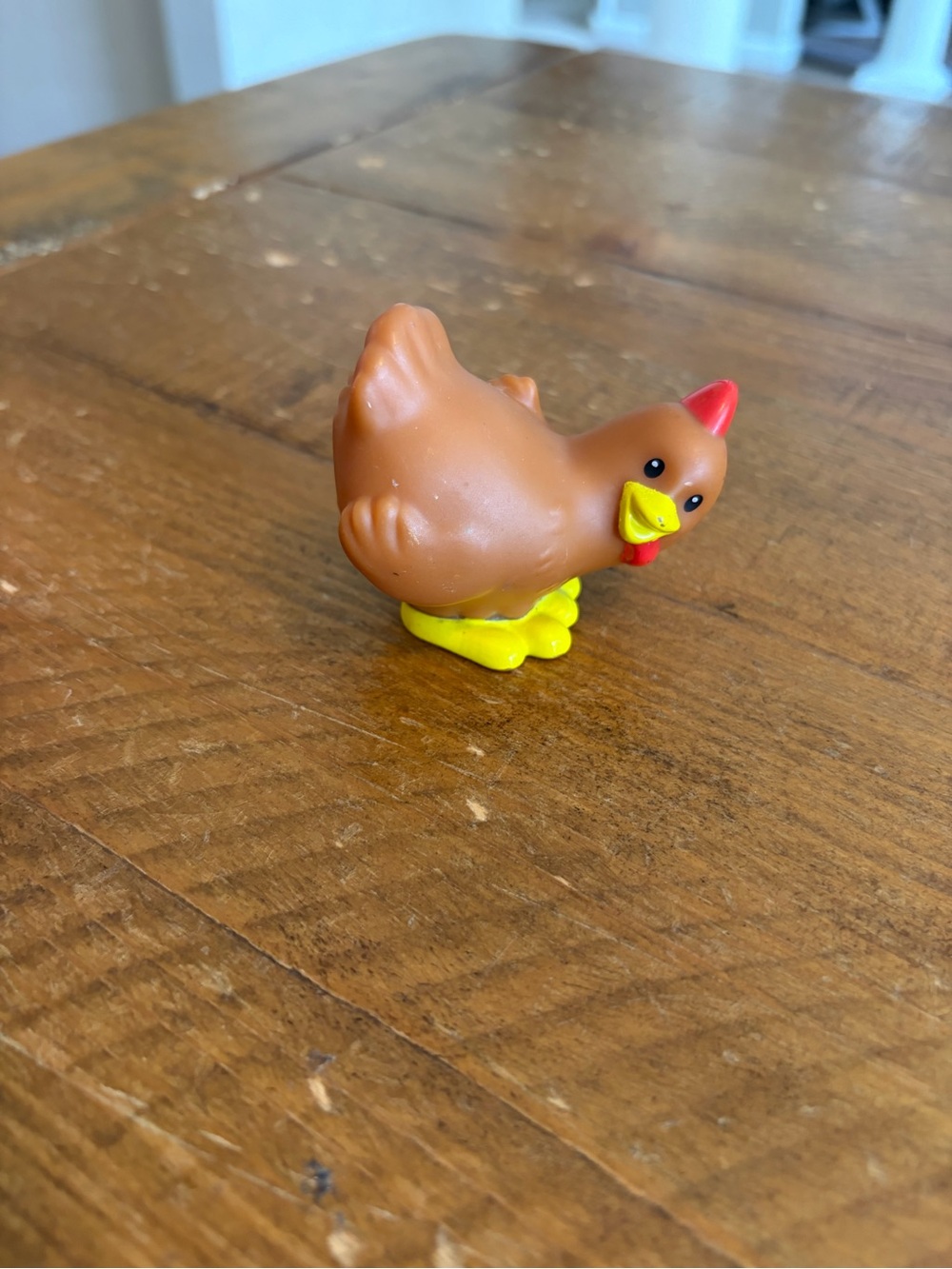 Fisher Price Little People brown rooster/chicken as is